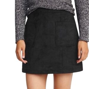 Old Navy suede A line mini skirt size 2